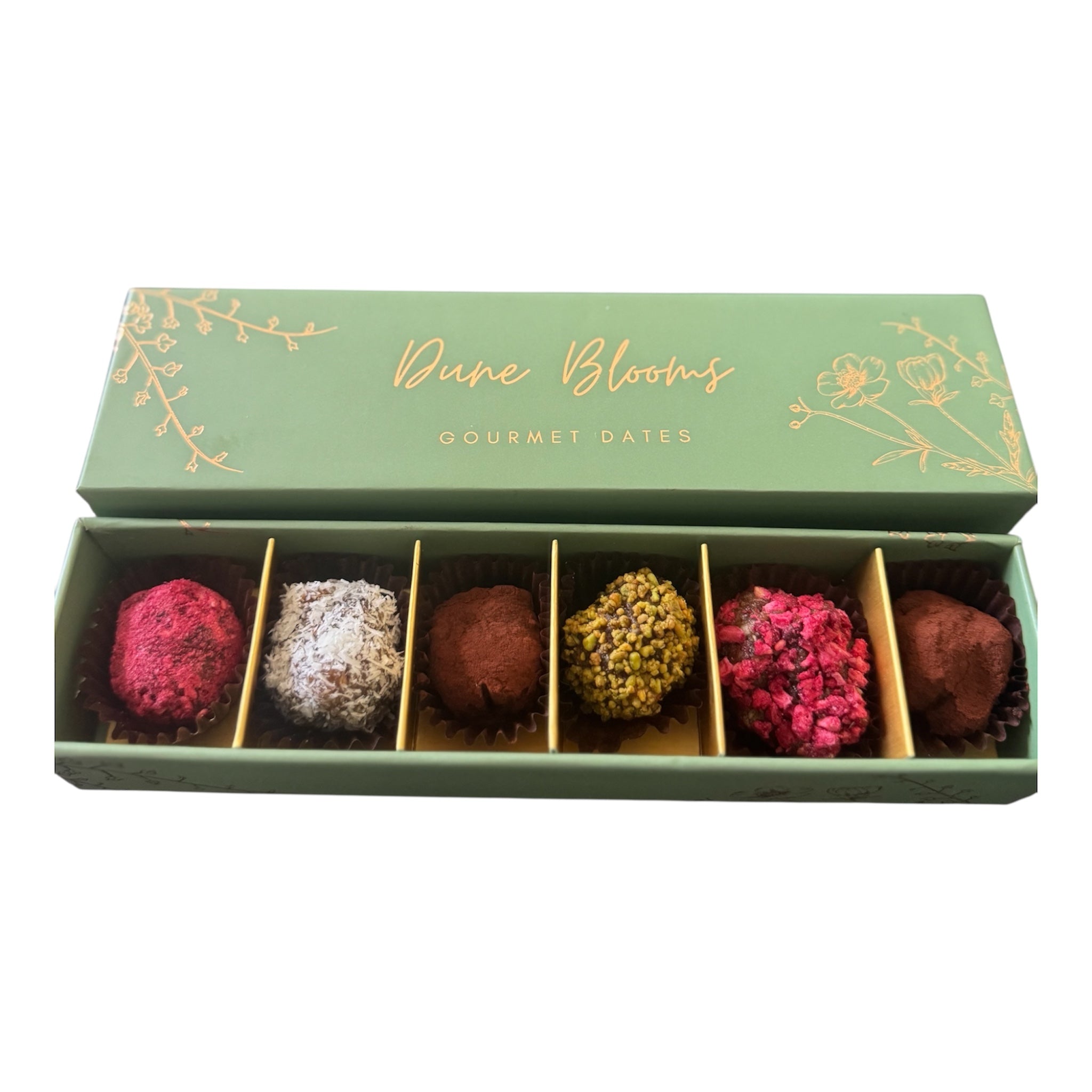 6 Gourmet Date Truffles