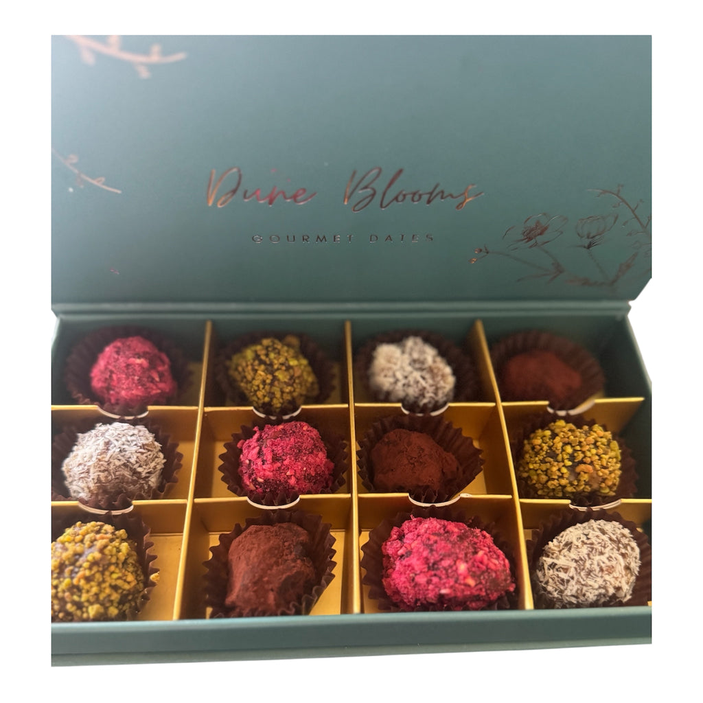 12 Gourmet Date Truffles