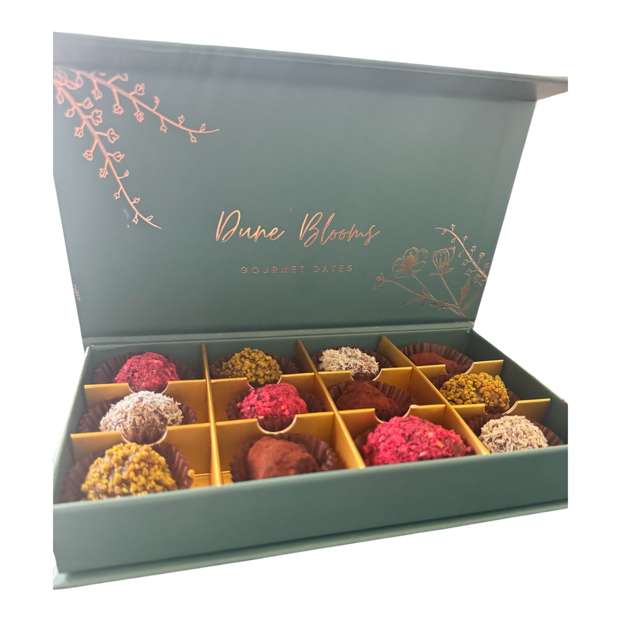 12 Gourmet Date Truffles