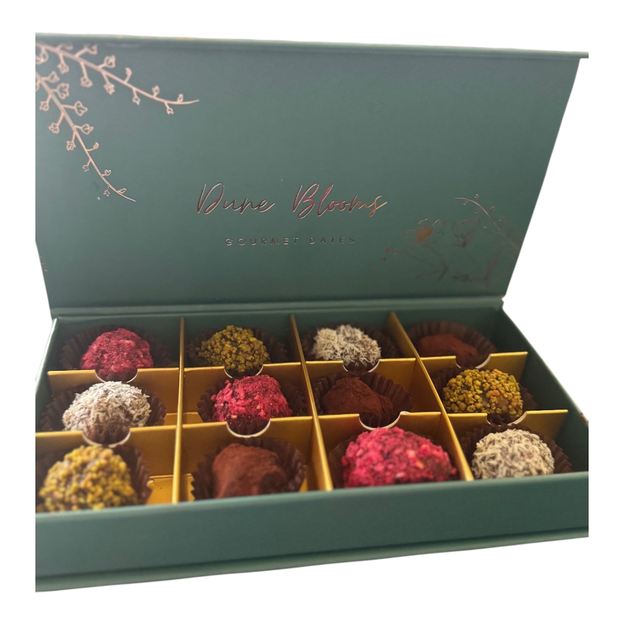 12 Gourmet Date Truffles