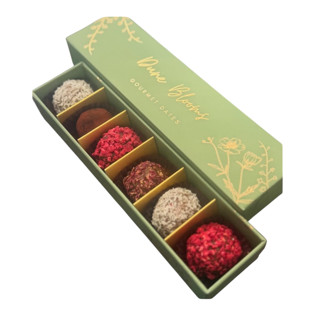 6 Gourmet Date Truffles